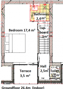 20150602 Apartment A, B & C Groundfloor